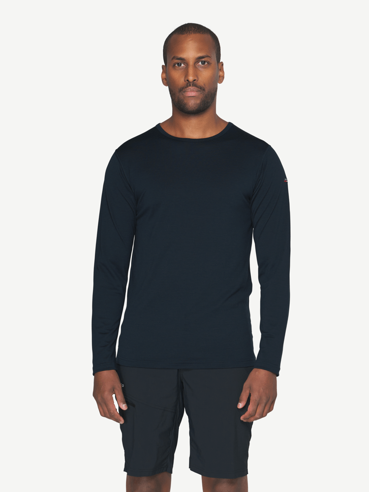 Devold - Breeze Merino 150 Ulltrøye Herre - Large - Blå