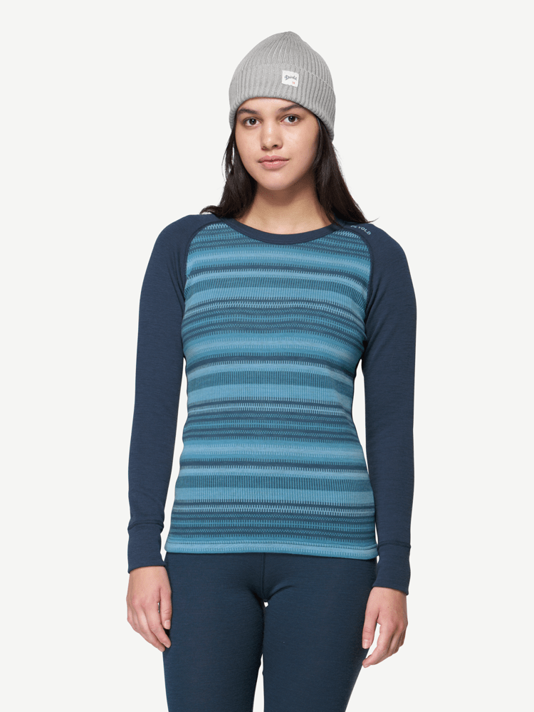 Devold - Signature Merino 230 Ulltrøye Dame - Medium - Blå