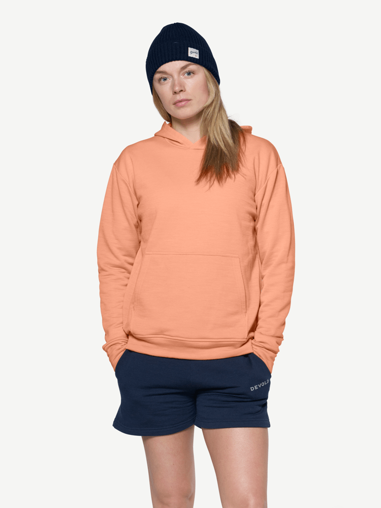 Devold - Everyday Hoodie Dame - Medium - Oransje