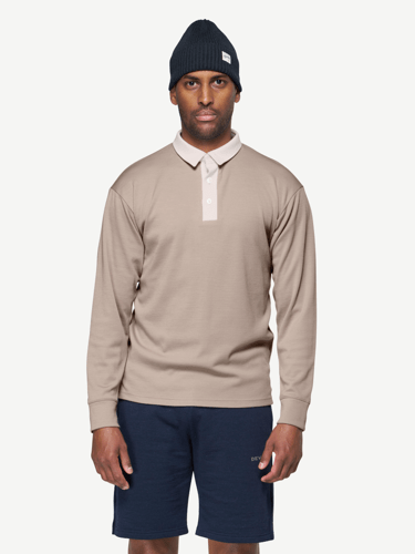 Devold - Archive Rugby Ulltrøye Long Sleeves - Medium - Beige