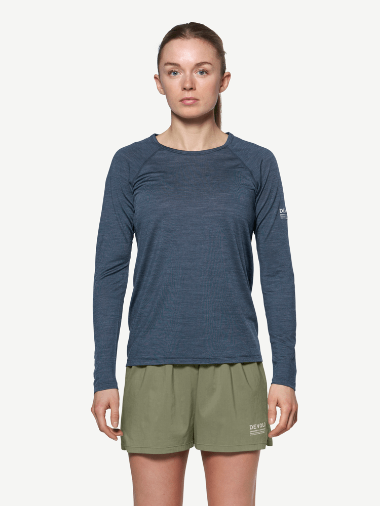 Devold - Endurance Merino 130 Ulltrøye Dame - Medium - Blå