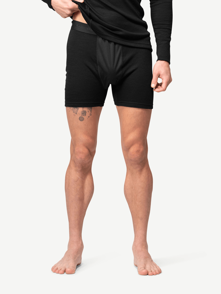 Devold - Duo Active Merino 205 Boxer Herre - Small - Svart