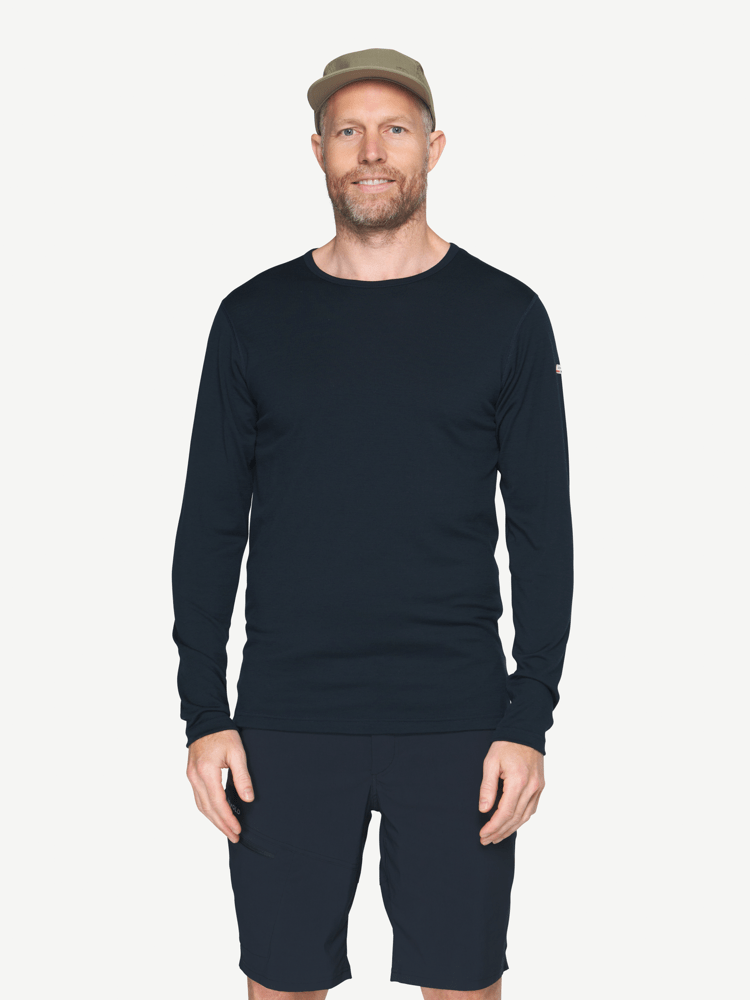 Devold - Breeze Plus Merino 200 Ulltrøye Herre - XXL - Blå