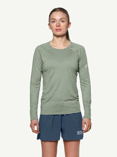 Devold - Endurance Merino 130 Ulltrøye Dame - Medium - Grønn