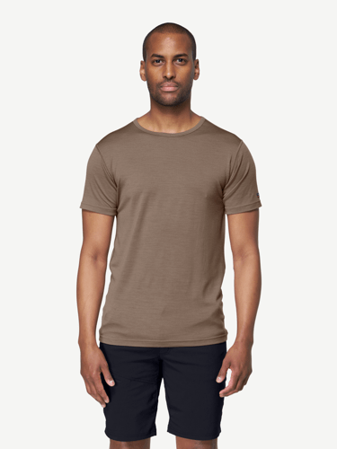 Devold - Breeze Merino 150 T-skjorte Herre - Large - Brun
