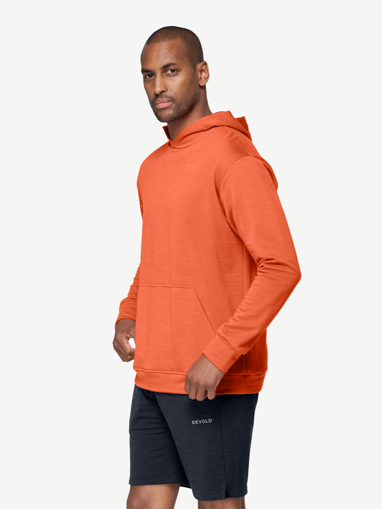 Devold - Everyday Hoodie Herre - Medium - Oransje