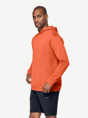 Devold - Everyday Hoodie Herre - Large - Oransje