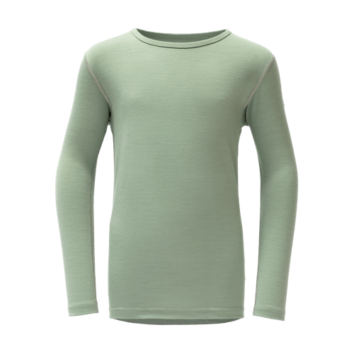 Devold - Breeze Plus Merino Ulltrøye Junior - Size 10 - Grønn