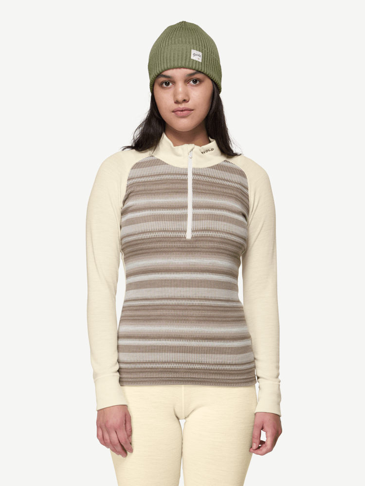 Devold - Signature Merino 230 Zip Dame - Medium - Hvit