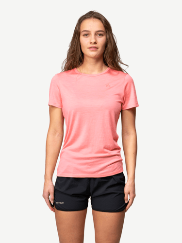 Devold - Active T-skjorte Dame - Large - Rosa