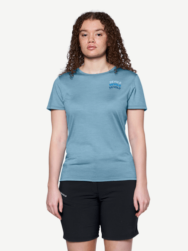 Devold - Active Legacy T-skjorte Dame - Medium - Blå