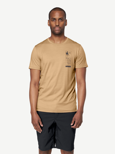 Devold - Premium Ad T-skjorte Herre - Medium - Beige