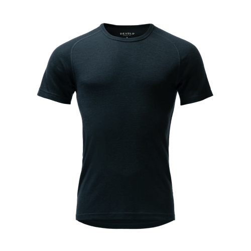 Devold - Adventure Merino 190 T-skjorte Herre - Medium - Blå
