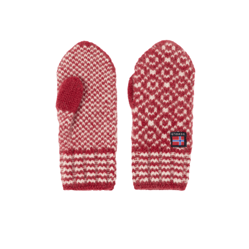 Devold - Svalbard Wool Vott - Large - Rød