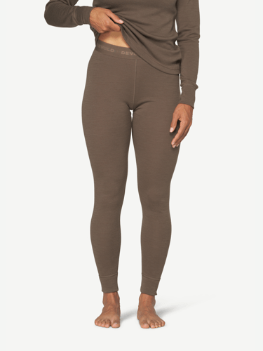 Devold - Expedition Merino 235 Stilongs Dame - Medium - Brun