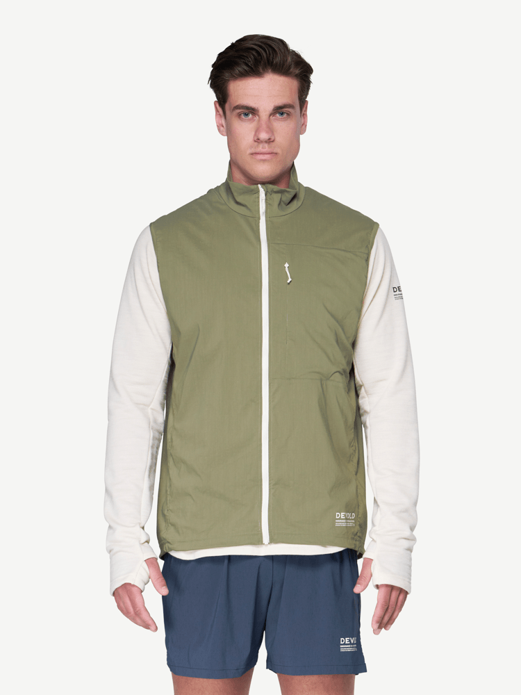 Devold - Endurance Merino Vest Herre - Small - Grønn