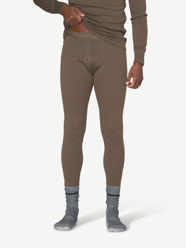 Devold - Expedition Merino 235 Stilongs Herre - Large - Brun