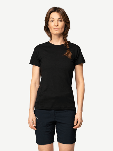 Devold - Breeze Merino 150 T-skjorte Dame - Large - Svart