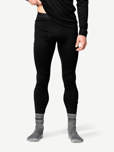 Devold - Breeze Merino 150 Stilongs Herre - Large - Svart