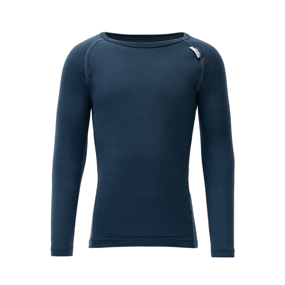 Devold - Breeze Merino Ulltrøye Barn - Size 6 - Blå