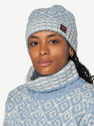 Devold - Svalbard Wool Lue - Size 58 - Hvit