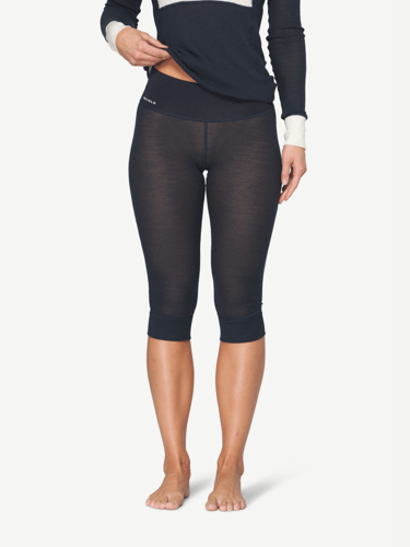 Devold - Wool Mesh 190 3/4 Stilongs Dame - Medium - Blå