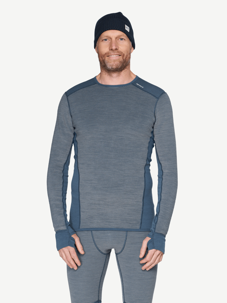 Devold - Reverso Merino Ulltrøye Herre - Medium - Grå