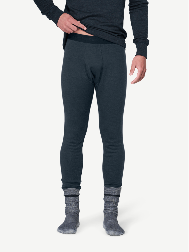 Devold - Expedition Merino Silk Stilongs Herre - Medium - Blå
