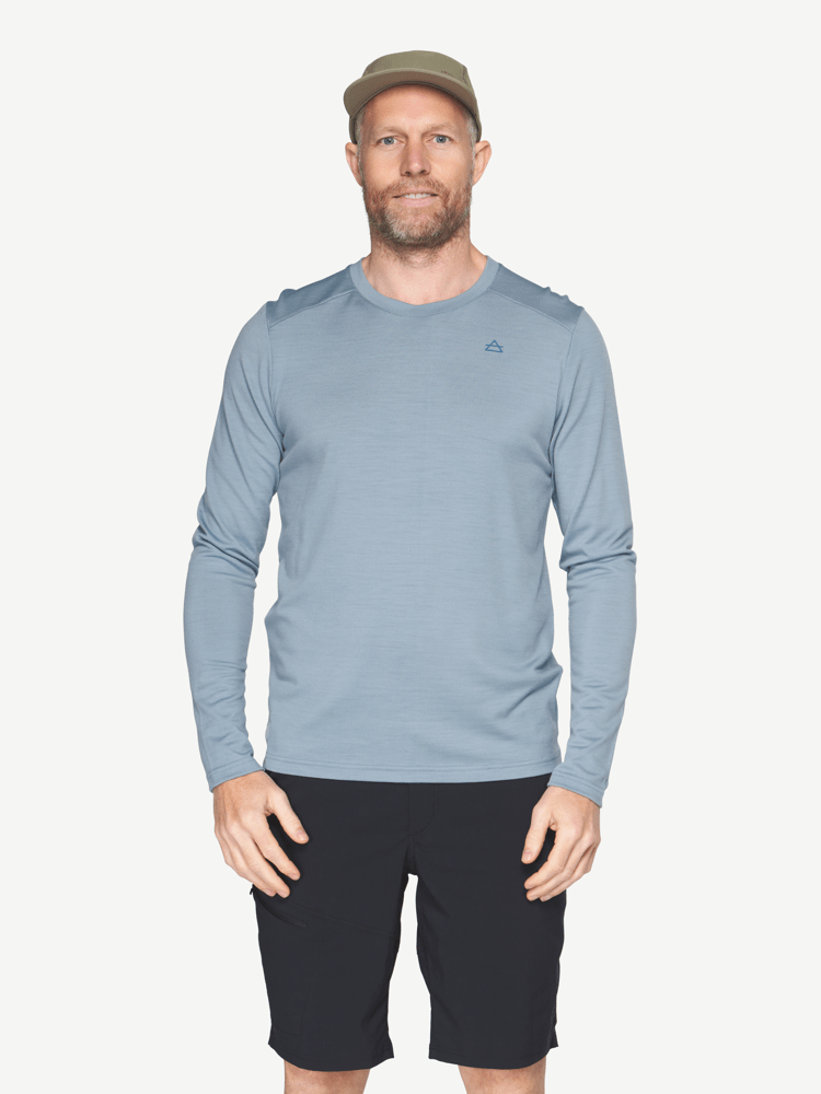 Devold - Premium Long Sleeves Herre - Large - Blå