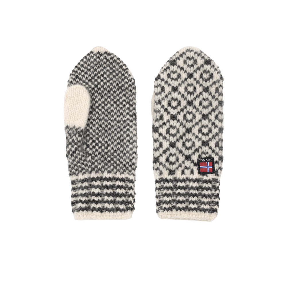 Devold - Svalbard Wool Vott - Large - Hvit