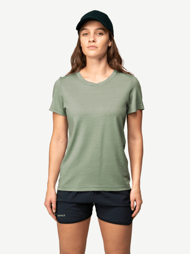 Devold - Premium T-skjorte Dame - Medium - Grønn