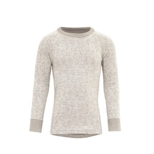 Devold - Duo Active Merino Ulltrøye Barn - Size 6 - Hvit