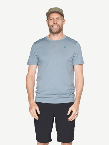 Devold - Premium T-skjorte Herre - Medium - Blå