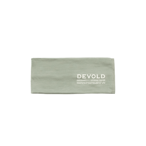 Devold - Endurance Merino Light Headband - Medium - Grønn