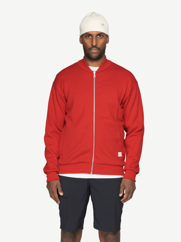 Devold - Archive Bomber Jakke - Large - Rød