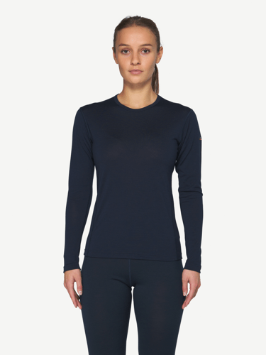 Devold - Breeze Merino 150 Ulltrøye Dame - Medium - Blå