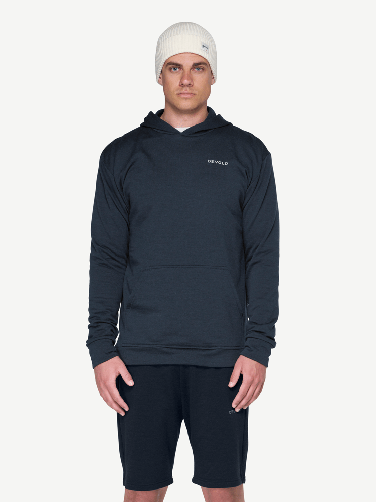 Devold - Everyday Hoodie Herre - Medium - Blå