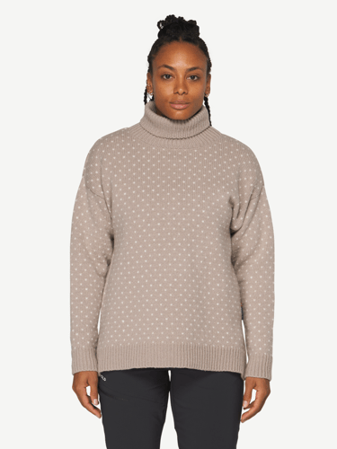 Devold - Sørisen Wool High Neck Dame - Medium - Beige