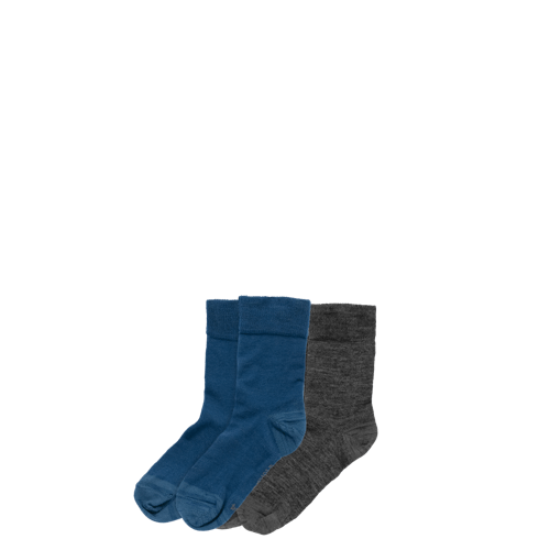 Devold - Daily Merino Light Sokk 2-pack Barn - Size 28-30 - Blå