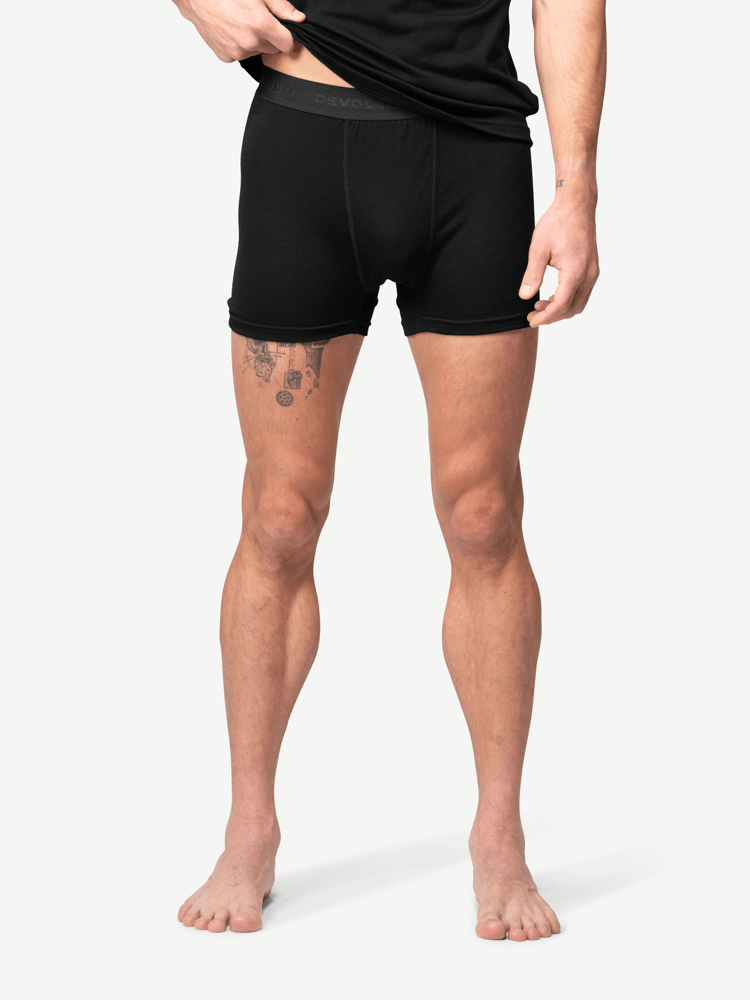 Devold - Breeze Merino 150 Boxer Herre - Large - Svart