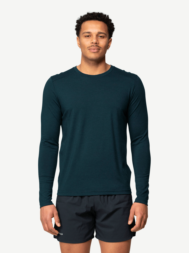 Devold - Premium Long Sleeves Herre - Medium - Blå