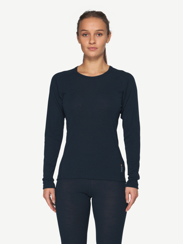 Devold - Adventure Merino 190 Ulltrøye Dame - Medium - Blå