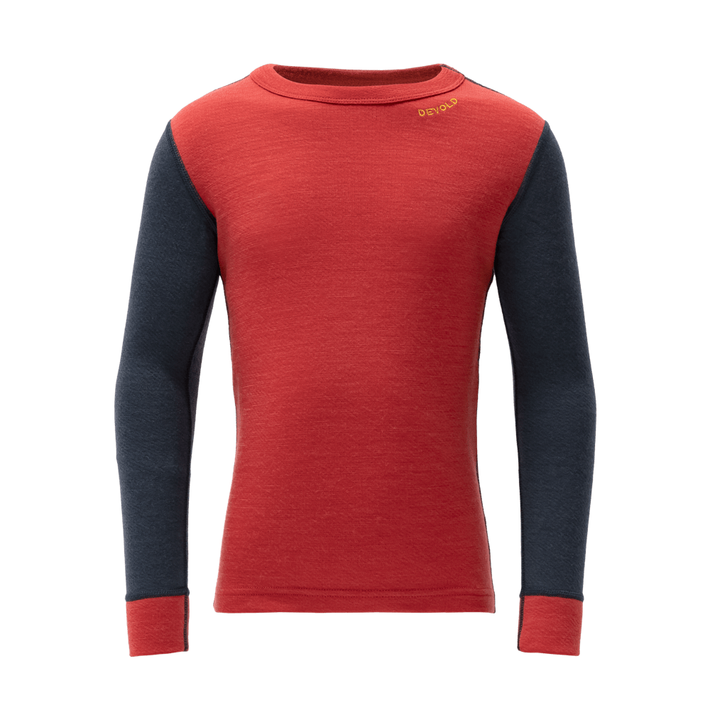 Devold - Expedition Merino Ulltrøye Barn - Size 6 - Blå