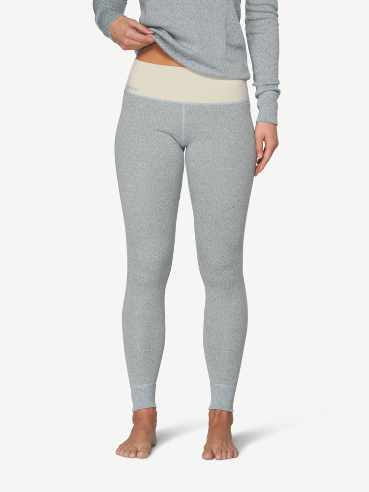Devold - Signature Silk 230 Stilongs Dame - Large - Blå