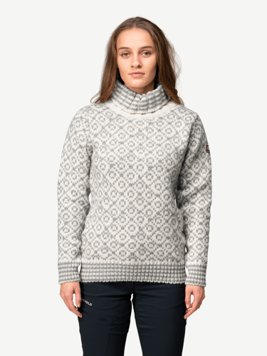 Devold - Svalbard Wool High Neck - Medium - Hvit