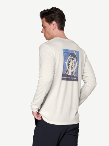 Devold - Premium Sailor Long Sleeves Herre - Large - Hvit