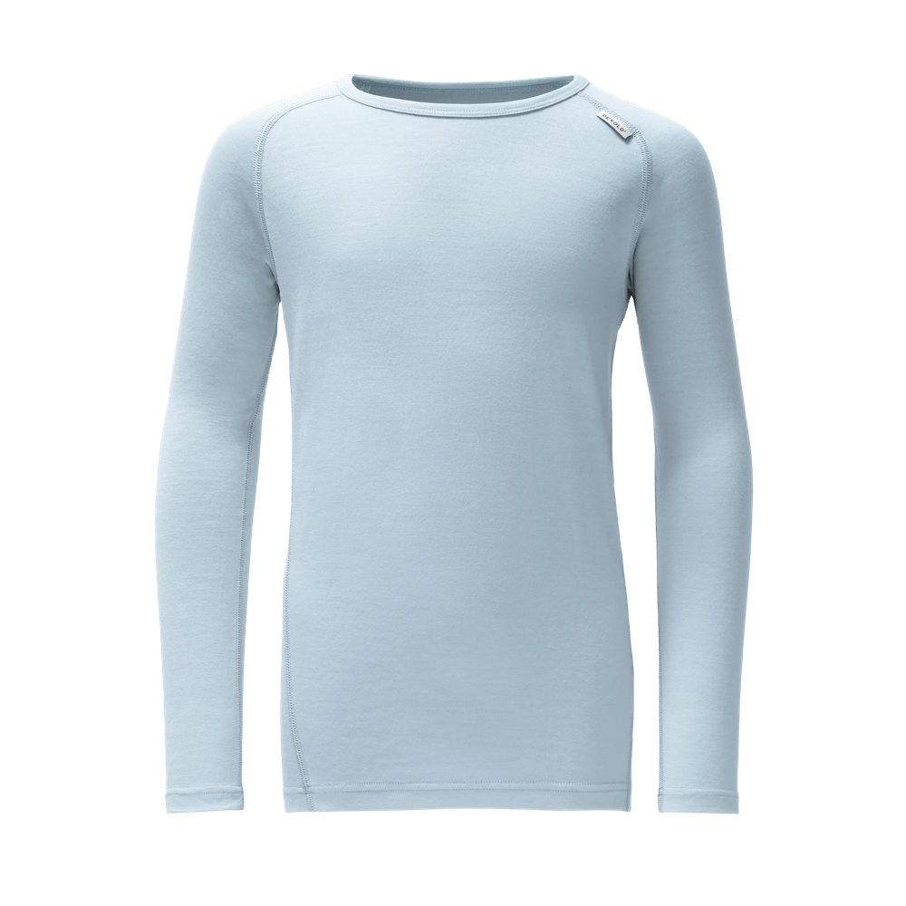 Devold - Breeze Merino Ulltrøye Junior - Size 16 - Blå