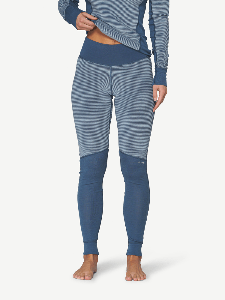 Devold - Reverso Merino Stilongs Dame - Large - Blå