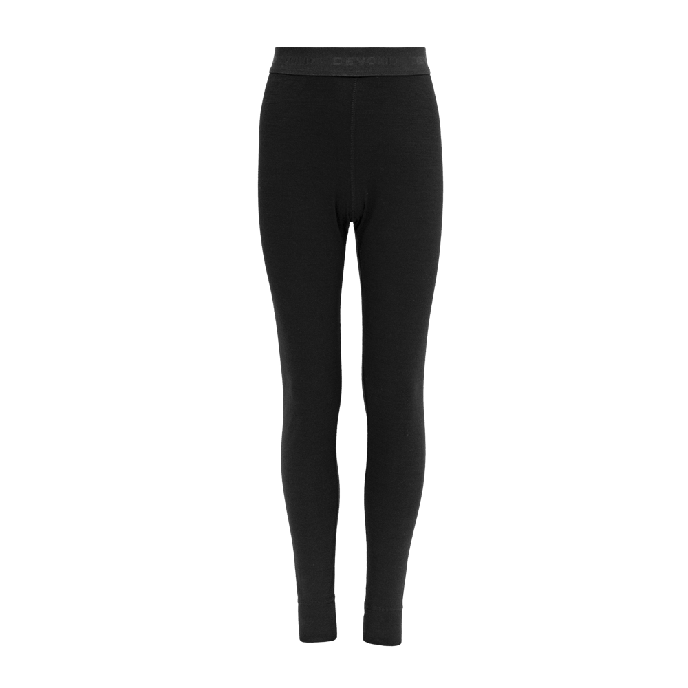 Devold - Duo Active Merino Stilongs Junior - Size 10 - Svart
