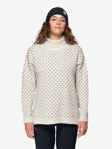 Devold - Sørisen Wool High Neck Dame - Large - Hvit